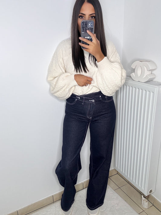 Jeans asymétrique